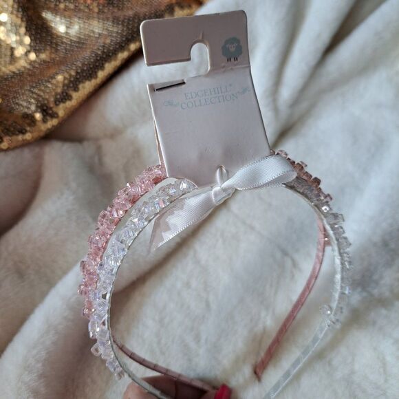 NWT Edgehill Collection Crystal Headband 2pk - Picture 10 of 10